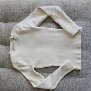 Abercrombie Long-Sleeve Ottoman Crew Top